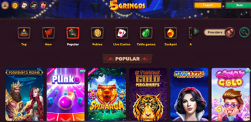 top 5gringos casino games